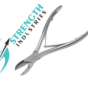 Premium Surgical Luer Bone Cutting Forceps - Angled Jaw