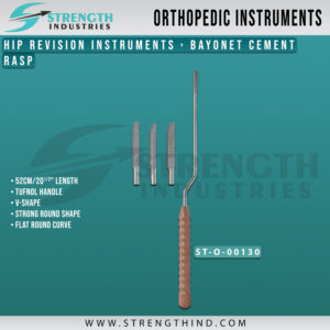 Bayonet Cement Rasp