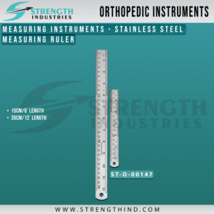 Stainless Steel Measuring Ruler