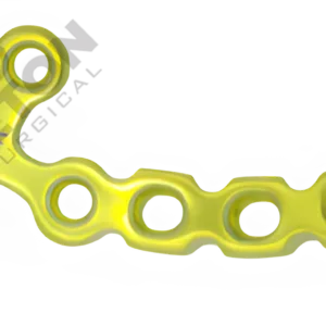Anterior Sacroiliac Joint Locking Plate – 4 Holes (L/R) | Compatible with 3.5mm Locking, Cortical & 4.0mm Cancellous Screws