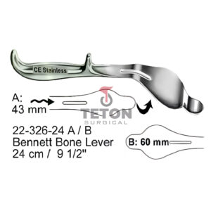 A/B Bennett Bone Lever 24 cm / 9 ½
