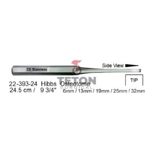 Hibbs Osteotome 24.5 cm / 9 3/4"
