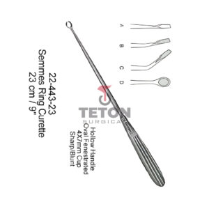 Semmes Ring Curette 23 cm/9