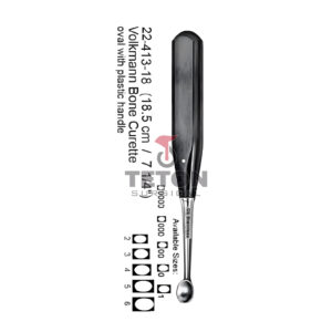 Volkmann Bone Curette 18.5 cm / 7 1/4