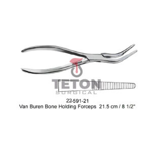 Van Buren Bone Holding Forceps 21.5 cm / 8