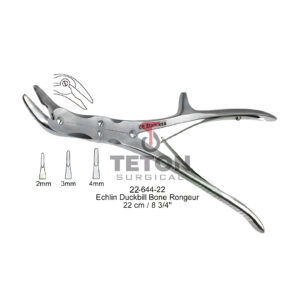 Echlin Duckbill Bone Rongeur 22 cm/8 3/4"